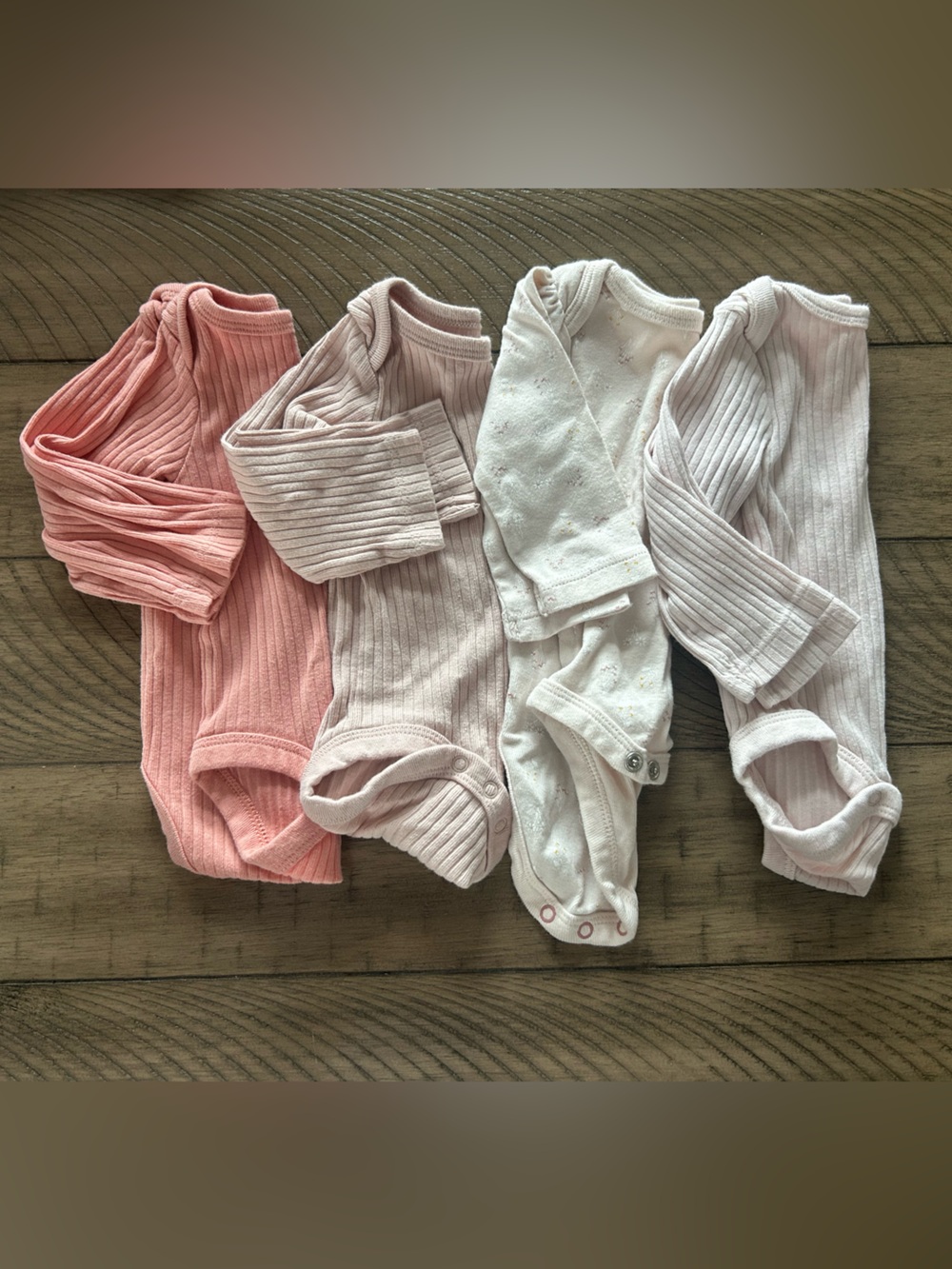 NB Cloud Island Long Sleeve Onesies